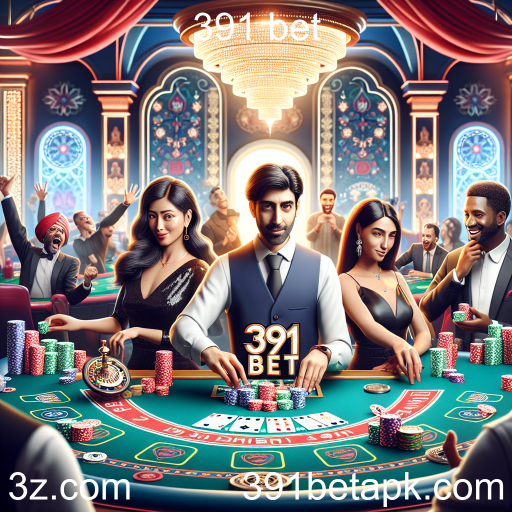 Cassino ao Vivo: Descubra a Emoção na 391 Bet